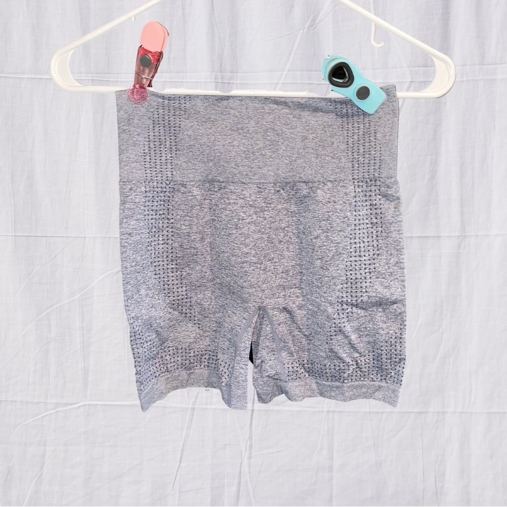Grey Biker Shorts